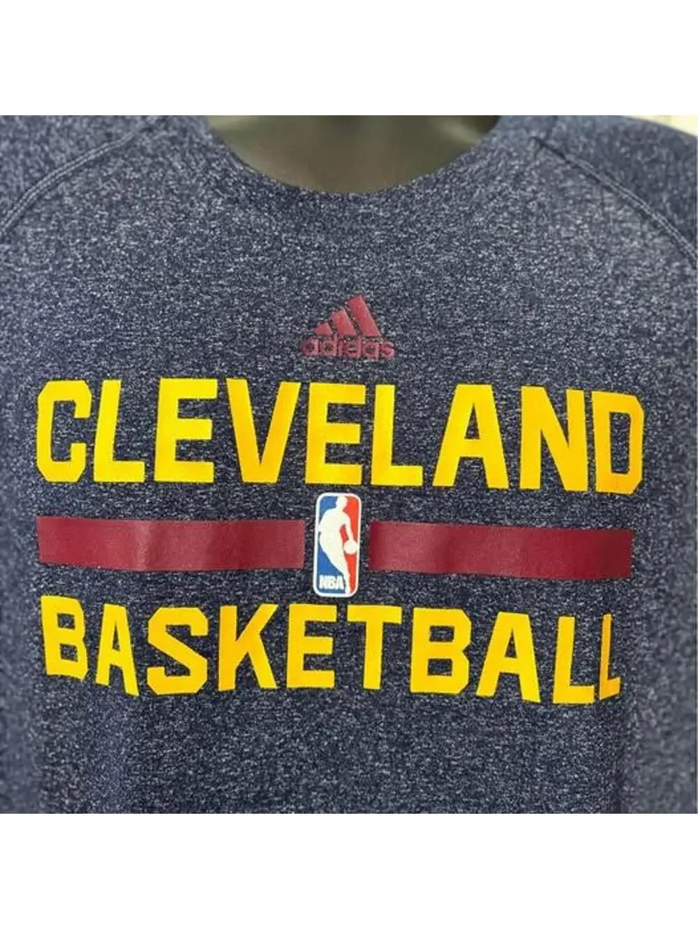 Adidas Cleveland Basketball T Shirt Mens Large Cleveland Cavaliers